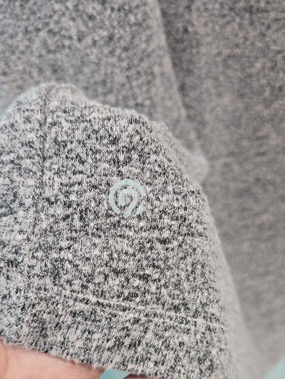 Champion Open-Front Hooded Cardigan - Heather Gray - Picture 8 of 8